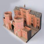 Grande maquette diorama de la
"Caserne construite sous les auspices du...