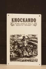 Knockando Scotch Whisky
Plaque émaillée
60 x 40 cm.