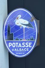 Potasse d'Alsace
Plaque émaillée double-face en enseigne par Anzy
60 x 44...