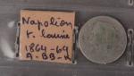 Dix pièces argent Napoléon III et IIIème République :
50 Centimes...