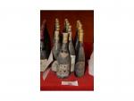 Lot de 13 bouteilles Vouvray demi sec Allias, 1996 +...