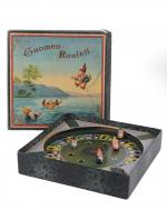 Gnomen-Roulett
Beau jeu allemand de la maison berlinoise Sala, vers 1900....