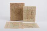 Jeu de cubes géographiques de 1905
avec des belles cartes géographiques...