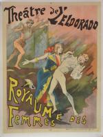 Affiche "Théâtre Eldorado - Royaume des femmes"
Imp. Atelier Choubrac à...