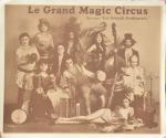 "Le Grand Magic Circus" Jérôme Savary
Affiche photographique signée M. Lebois....