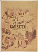 Affiche "Les 28 jours de Clairette"
Vaudeville opérette : Raymond et...