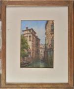 William WYLD (1806-1889)
Canal à Venise
Aquarelle signée en bas à gauche,...