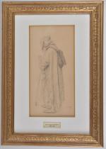 Louis-Auguste GIRARDOT (1856-1933)
Etude d'Arabe
Dessin au crayon.
Signé en bas à droite.
32...