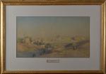 John VARLEY Jr. (1850-1933)
Vue de la citadelle du Caire
Aquarelle.
Signée en...