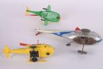 Joustra, trois hélicoptères : 
Jeux olympiques pour Sanchis réf. 506...