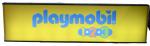Playmobil 1, 2, 3, grande enseigne lumineuse électrique.