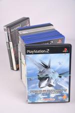 Playstation 2, Combat, 13 jeux en boîte (légères usures) dont...