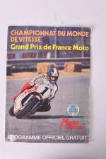 Programme officiel du Grand Prix de France Moto, championnat du...