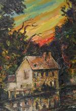 Anton KRUYSEN (1898-1977)
Le moulin, 1956
Huile sur toile signée en bas...