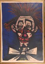Bernard BUFFET (1928-1999)
Clown
Lithographie couleurs numérotée 106/120, signée au crayon en...