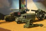 Principalement Solido, véhicules militaires 1/43ème :
16 canons, 11 tanks et...