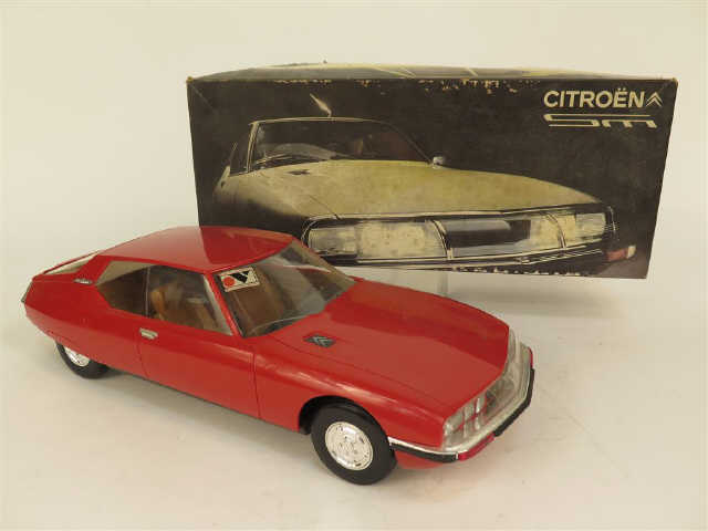 Citroën SM Jouets Mont-Blanc 1/12 ? - Châssis équipé + Télécommande - Rare