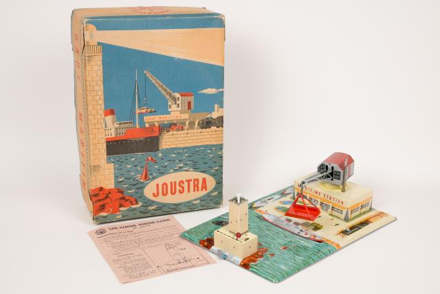 complet jouet tole joustra gigi pingouin ref 1005 en boite et
