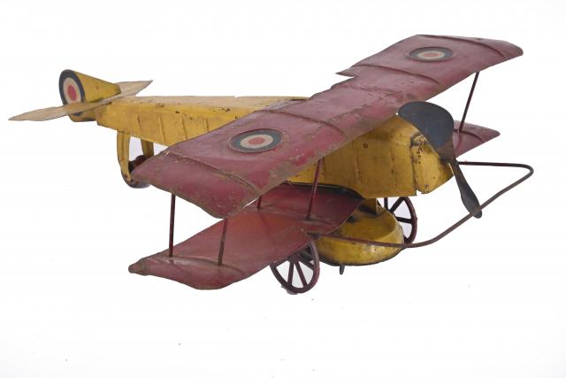 JOUEF avion looping JF 815 moteur méca HS - OXYDATION, aileron & hélice CASSÉS