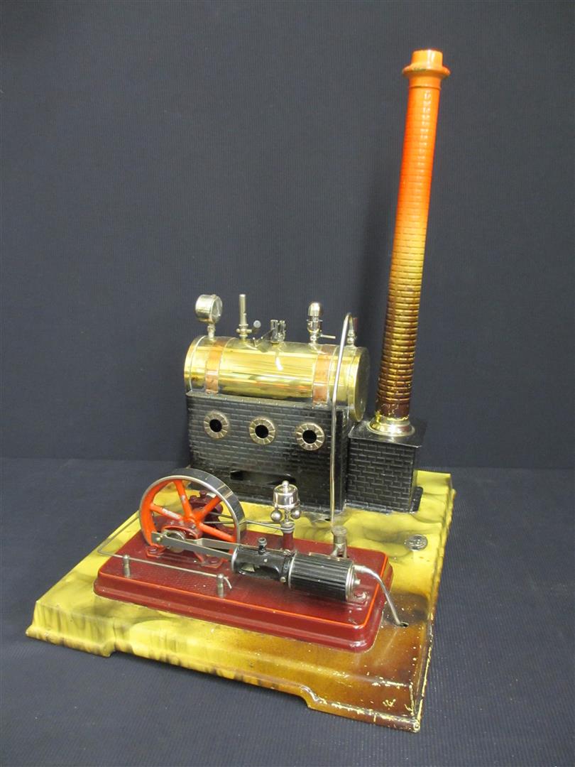machine à vapeur jouet ancien scientifique Radiguet