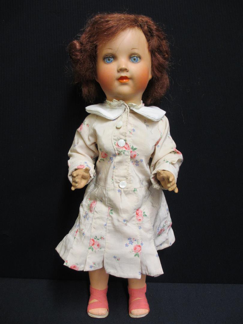 Ancenne Poupée en composton CADETTE France 36 cm • EUR 40,50