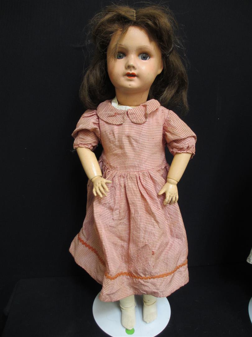 Poupée Ancienne Unis France 301 ERT - Vintage, à Restaurer Ou Pour Collection