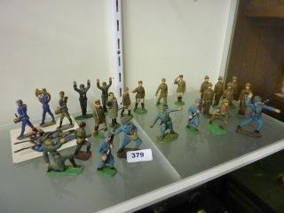 Lot De 15 Soldats De Plomb – Figurines Diverses – Collection