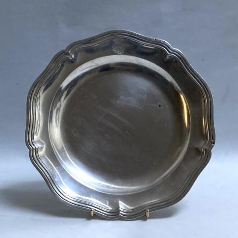 12 COUTEAUX À entremet ERCUIS modèle LAURIER métal argenté 21cm Couvert