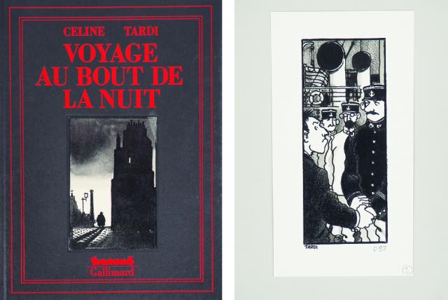 Jacques Tardi, Voyage au bout de la nuit 2 - Illustration originale