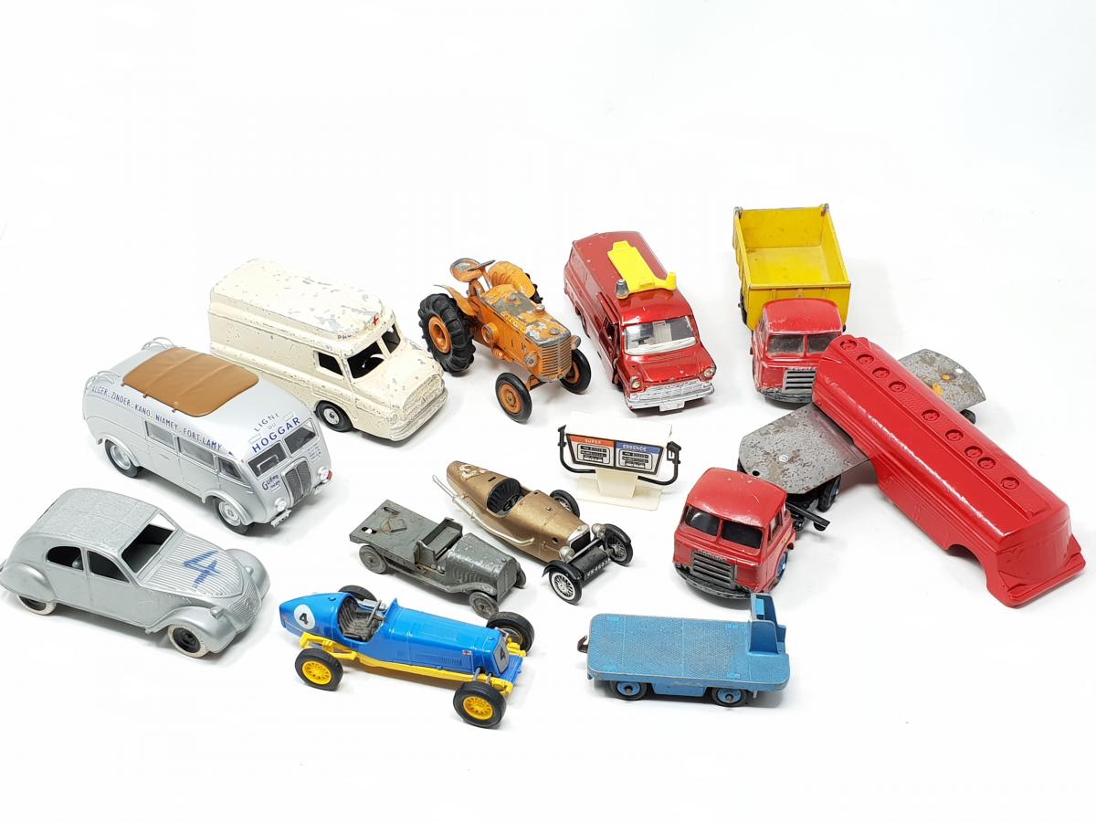 Lot 10 Documents Anciens Dinky Toys - Lettres, Commandes, Tarifs D'époque