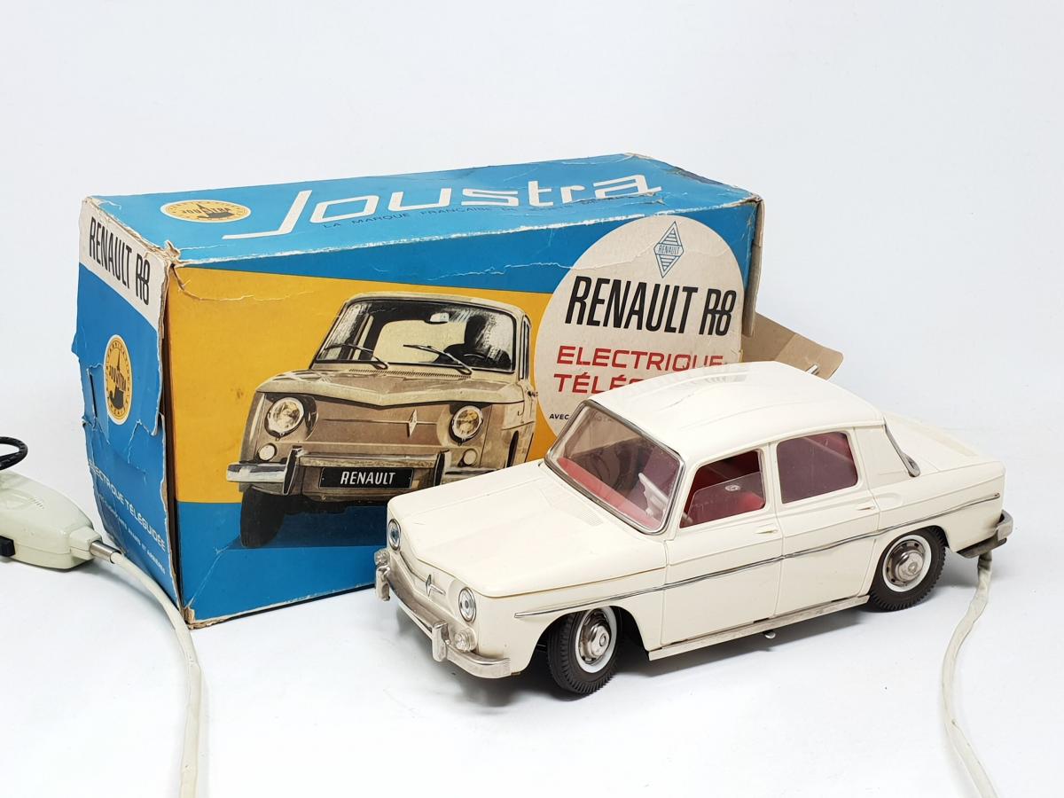 Renault R8 neuve en boite d'origine Joustra jouet ancien tôl Renault R8 neuve en boite d'origine Joustra jouet ancien tôl
