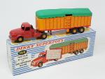 1/43ième - DINKY TOYS - TRACTEUR WILLEME ET SEMI-REMORQUE BACHEE - n
