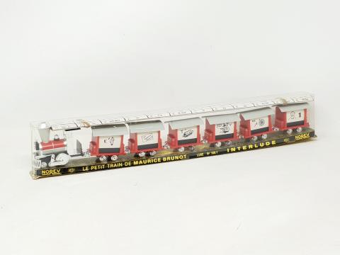INTERLUDE LE PETIT Train Rébus Maurice Brunot 1963 complet plus un wagon suppl. EUR 299,00 - FR