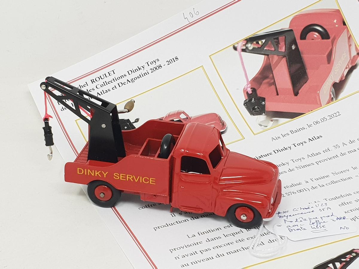 France Dinky(フランスディンキー) シトロエン23 レッカー車 VENTE DE DINKY TOYS ET JOUETS ANCIENS