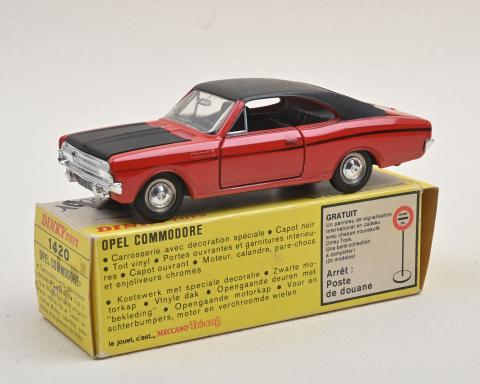 Dinky Toys - Scale 1/43 - Opel Rekord Coupé 1900 #1405 - Catawiki