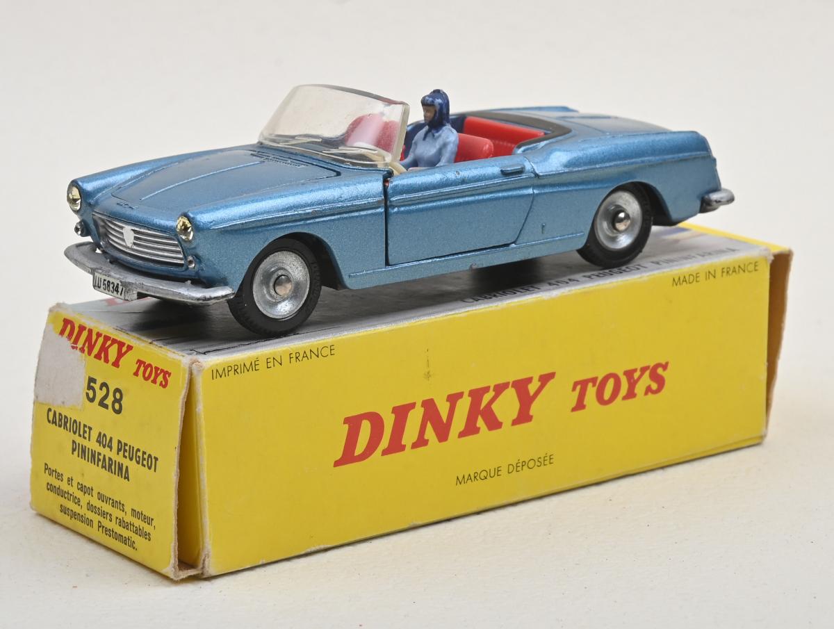 プジョー 404 カブリオレ - フランス ディンキートイズ #528 Dinky