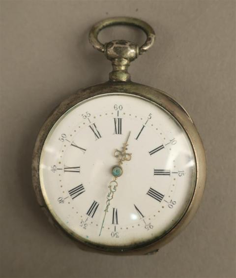 SUPERBE CADRAN MONTRE GOUSSET ÉMAILLÉ 24 HEURES CHIFFRES