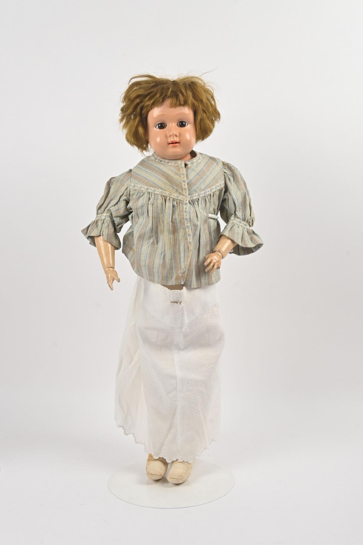 POUPÉE ANCIENNE : BÉBÉ CARACTÈRE F S & Co TÊTE SIMON & HALBIG - HAUTEUR 43 cm