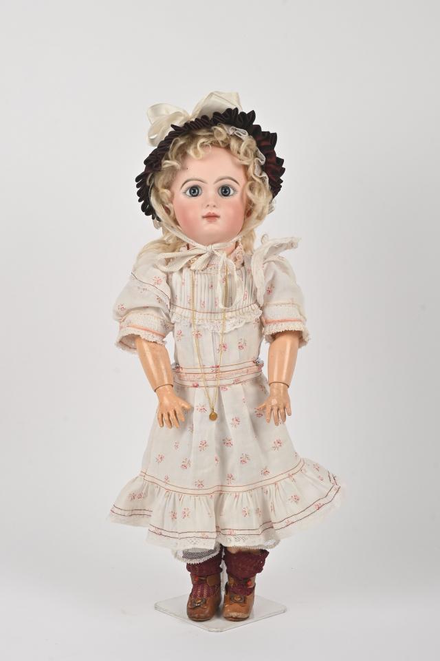 Beau Bébé Jumeau SFBJ Parlant, Tête Biscuit Coulé, 68 Cm, Excellent état