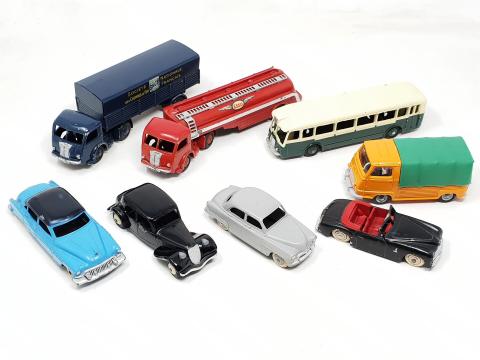 DINKY SUPERTOYS / Norev 1/43 - Lot 9 Semi-Remorque Bachee Willeme Boîte DINKY SUPERTOYS / Norev 1/43 - Lot 9 Semi-Remorque Bachee Willeme Boîte