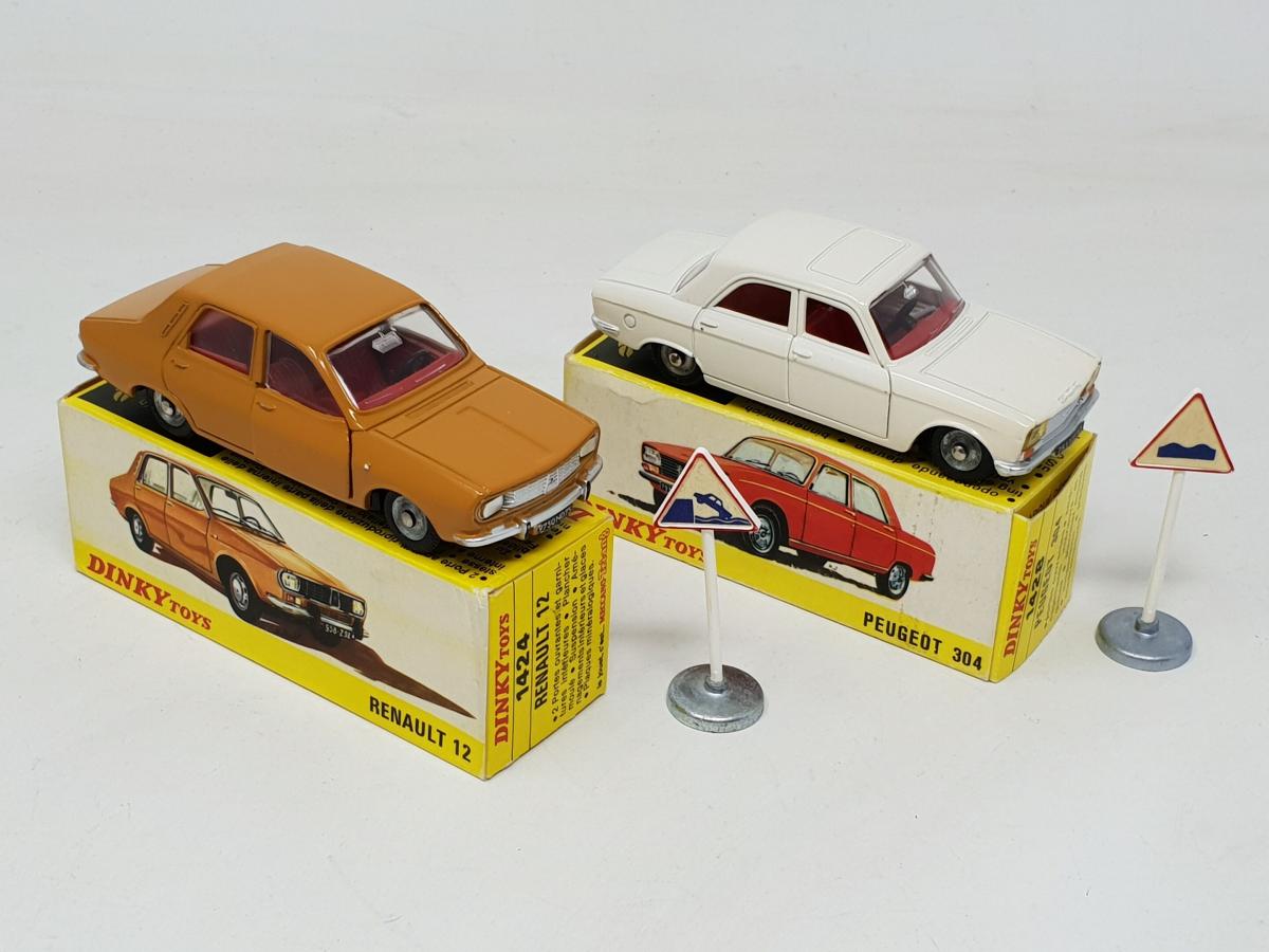 DINKY TOYS ATLAS RENAULT 12 GORDINI 1/43 REF 1424 G in BOX