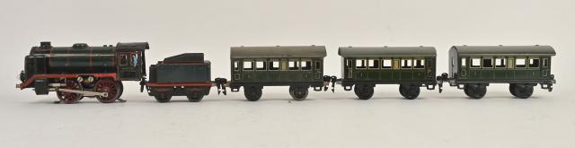 La Locomotive A Vapeur Type 020 Avec Tender En Miniature Lima Au H0 Incomplete 13277