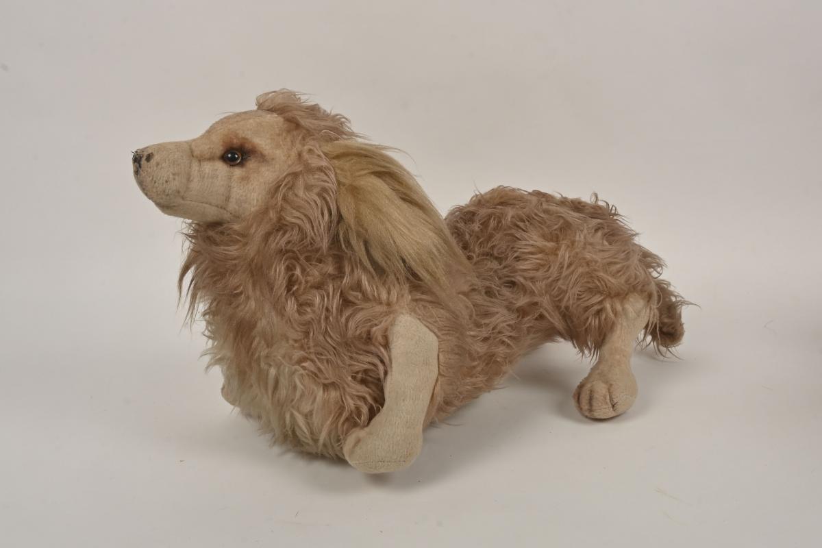 Peluche Taureau vintage - Pas d'étiquette CE - Conservé comme objet de
