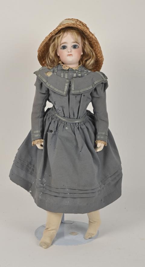 Poule Ancienne Robe Ancienne Authentique Années 1880 Pour Poupée De Mode Parisienne – Très Ancienne, Occasion Robe Poupée Ancienne