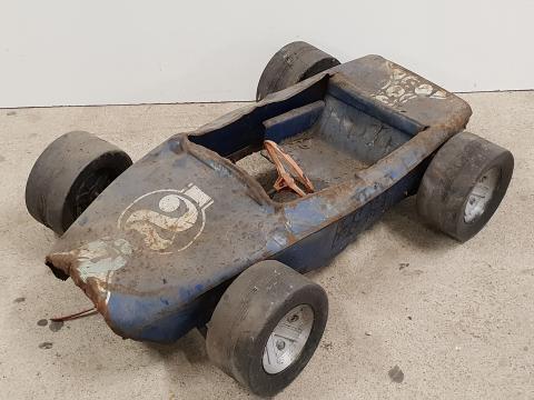 Jouet en tôle - voiture de course - voiture de course - voiture en tôle - France