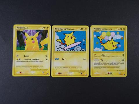 Lot de 10 cartes Pokemon en français