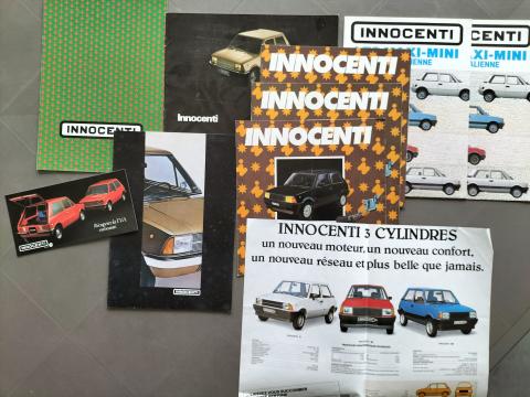 Lot De 5 Catalogues Automobiles Anciens - Voitures Françaises, Classiques - Occasion