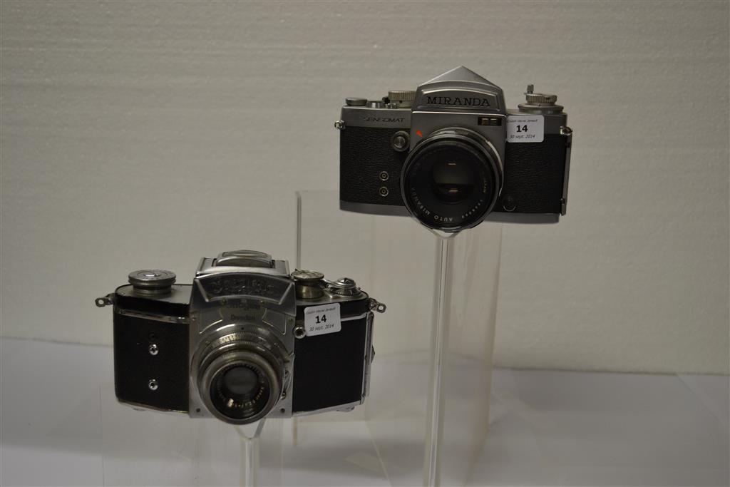 Lot De 6 Appareils Photo Argentiques - Dont Canon Canonet QL17 - Occasion