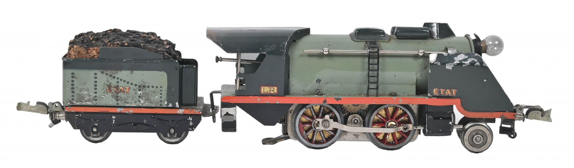 Train wagon et locomotive Lima petit train électrique chemin de fer diorama