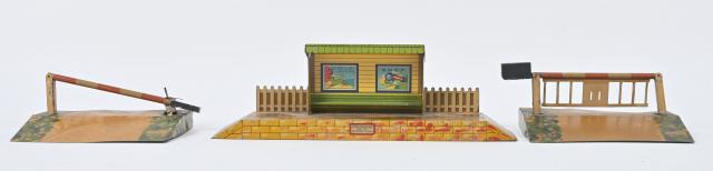 HORNBY PASSAGE A NIVEAU d'avant guerre / jouet ancien